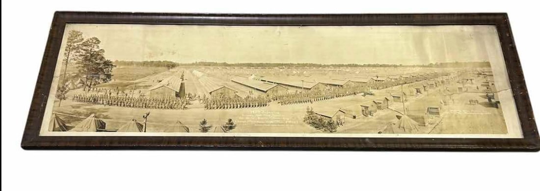 World War I Yard Long Advertising Picture Dated 1918 54"X19" (1 of 2)