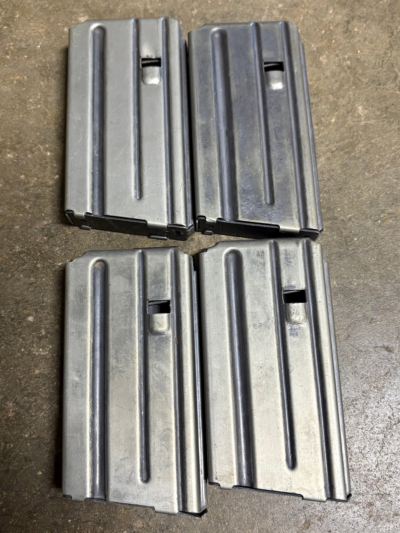 Set Of 4 Colt AR-15 5.56MM Magazines: Set Of 4 Colt AR-15 5.56MM Magazines