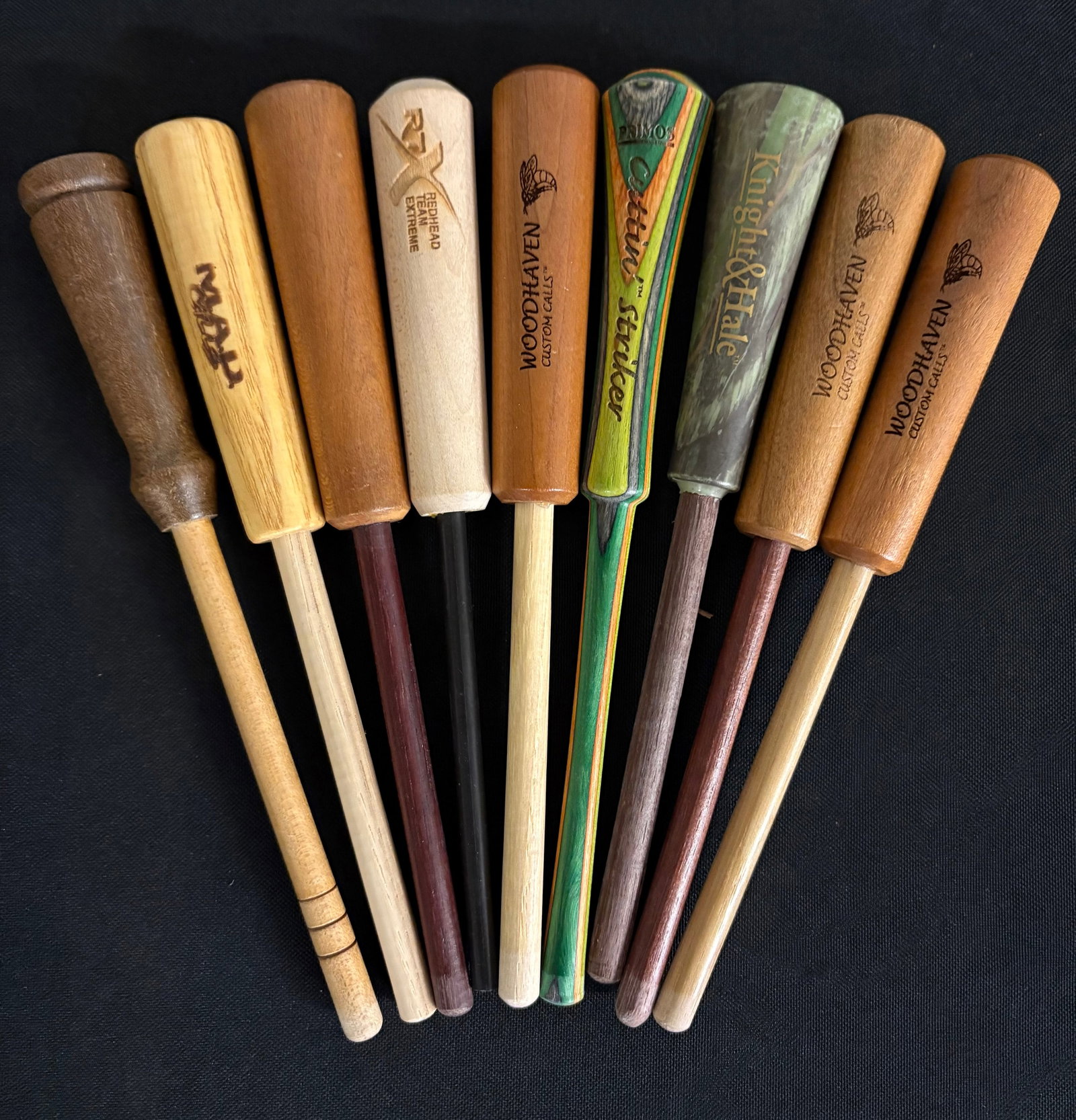 Woodhaven Custom Calls, Redhead Team Extreme, Primos Cuttin' Striker And Knight-Hale Calls 7": Woodhaven Custom Calls, Redhead Team Extreme, Primos Cuttin' Striker And Knight-Hale Calls 7"