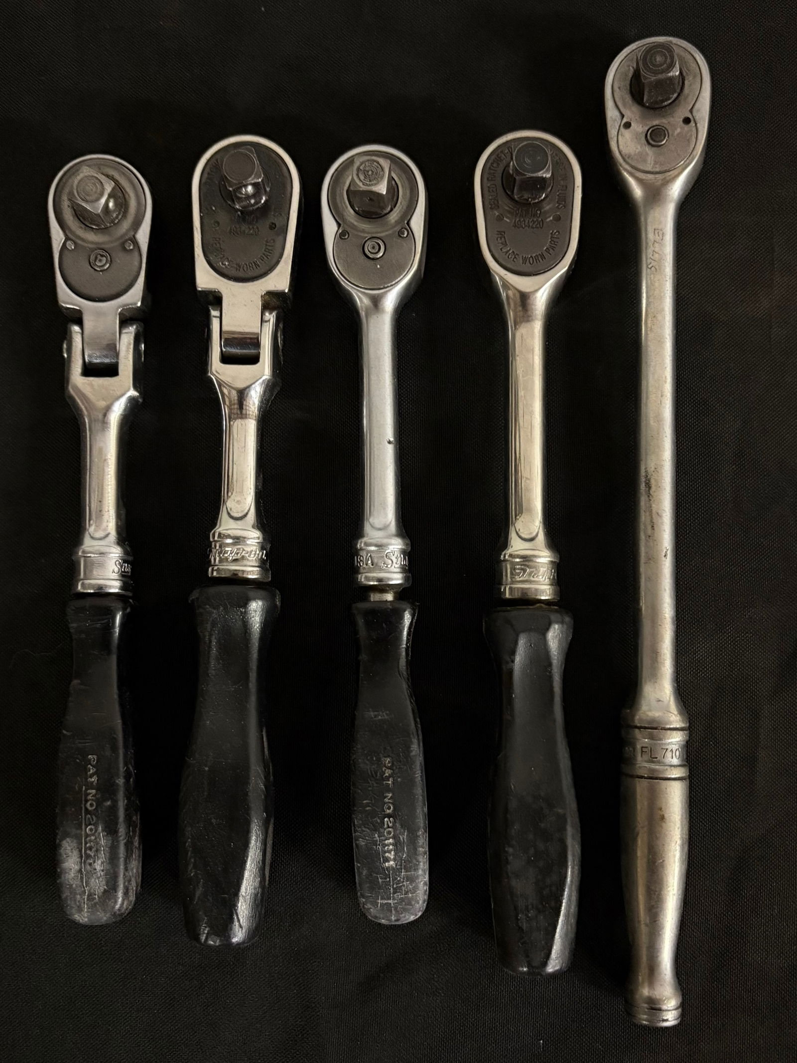 Snap-On Ratchet Wrenches FL710, F735, F835, F836, F726 (Largest 10") (1 of 6)