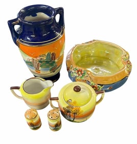 Grouping Of Asian Style Porcelain