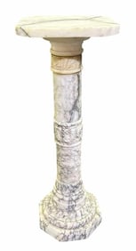 Marble Victorian Style Plant Stand 10"X10"X30"