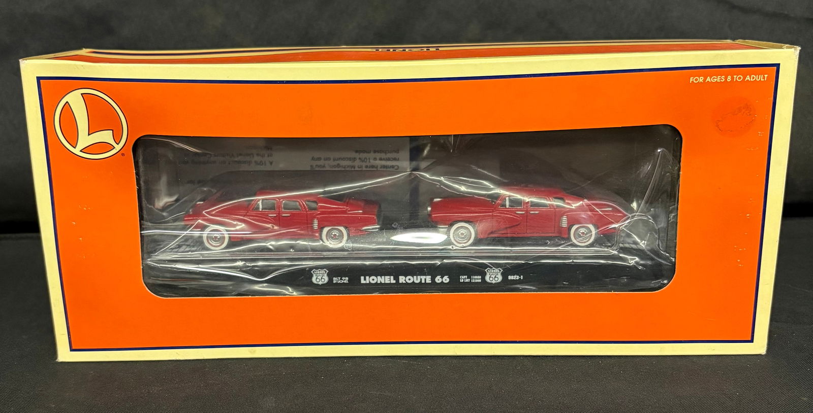 Lionel Route 66 Flatcar With Sedans 6-36000 With Original Box 13.5" (1 of 5)