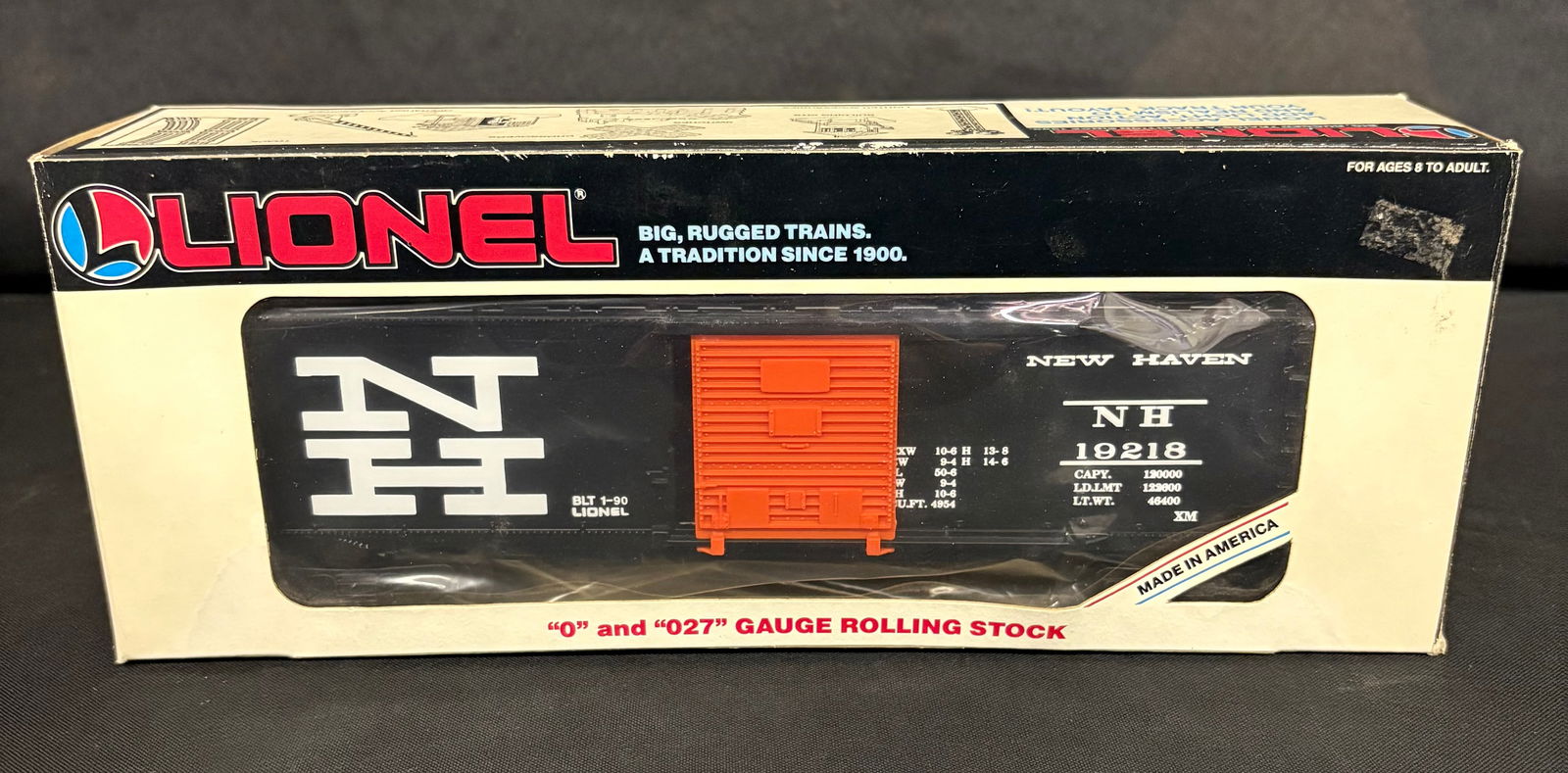 Lionel New Haven Box Car 6-19218 O Gauge With Original Box 11.5" (1 of 5)
