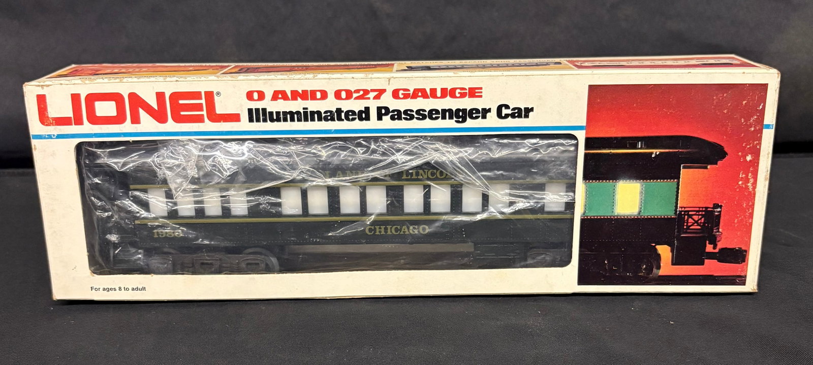 Lionel TCA Observation Car 6-9544 Illuminated Passenger Car With Original Box 14": Lionel TCA Observation Car 6-9544 Illuminated Passenger Car With Original Box 14"