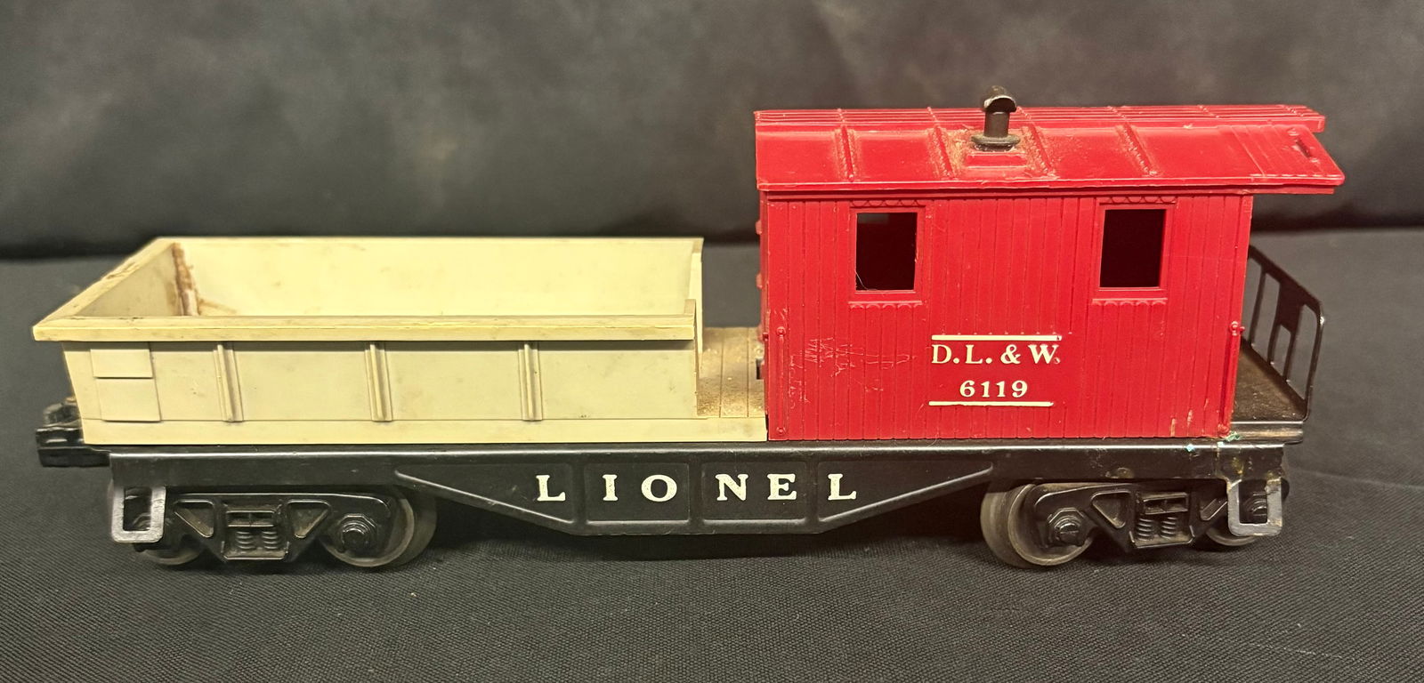 Lionel No. 6119-100 Work Caboose D.L.-W 1957-1966 8.5" (1 of 6)