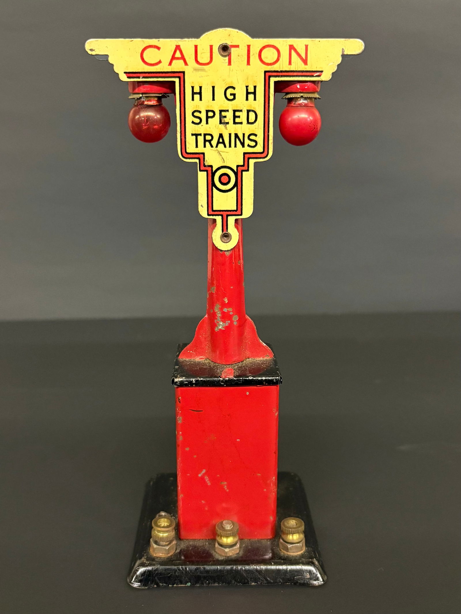 Marx No. 409 Twin Light Crossing Signal 7" (1 of 6)