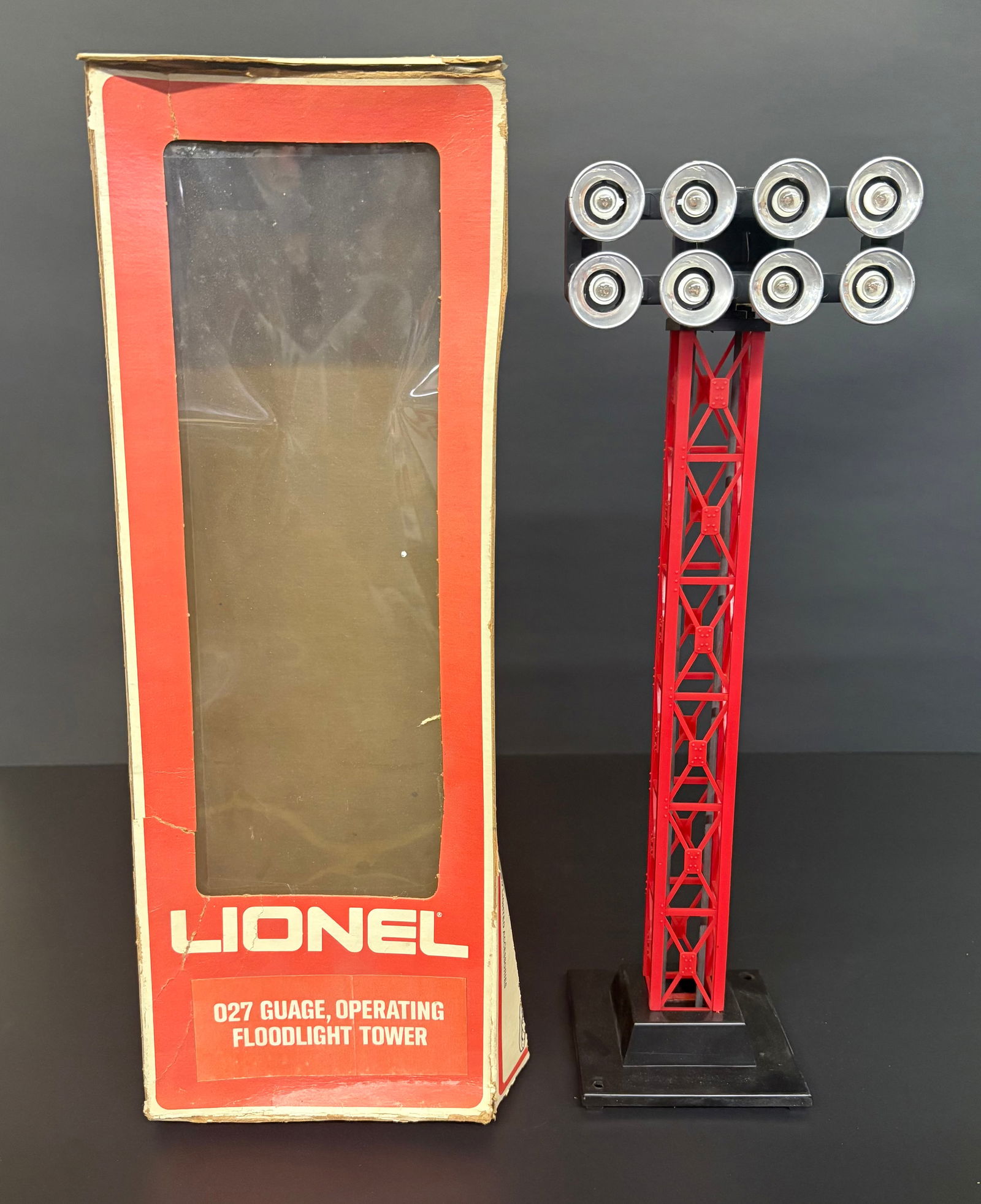 Lionel Operating Floodlight Tower 6-2313 With Original Box 13" (1 of 9)