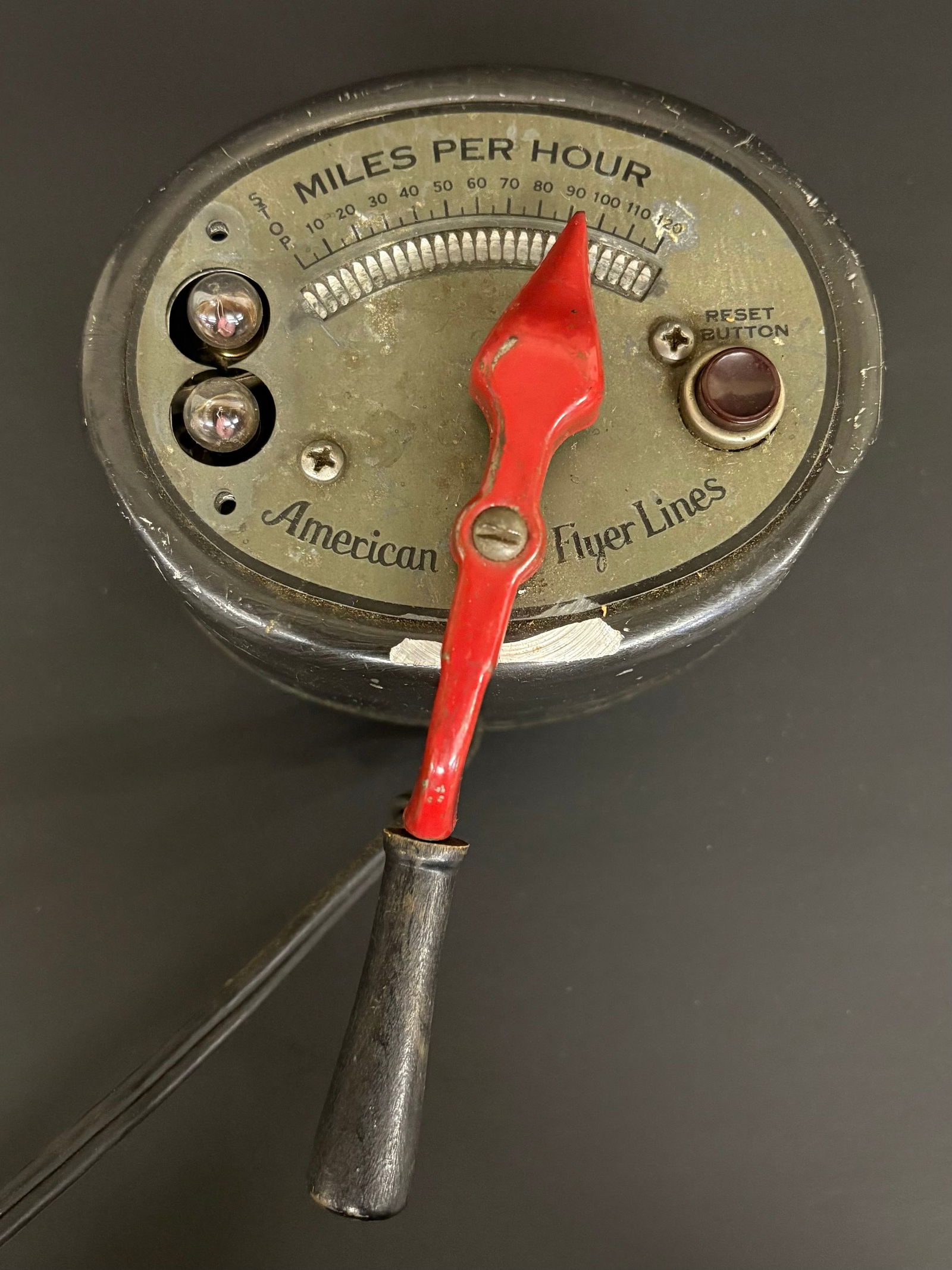 American Flyer A.C. Gilbert Co. Model 8B Transformer 100 Watts 5": American Flyer A.C. Gilbert Co. Model 8B Transformer 100 Watts 5"