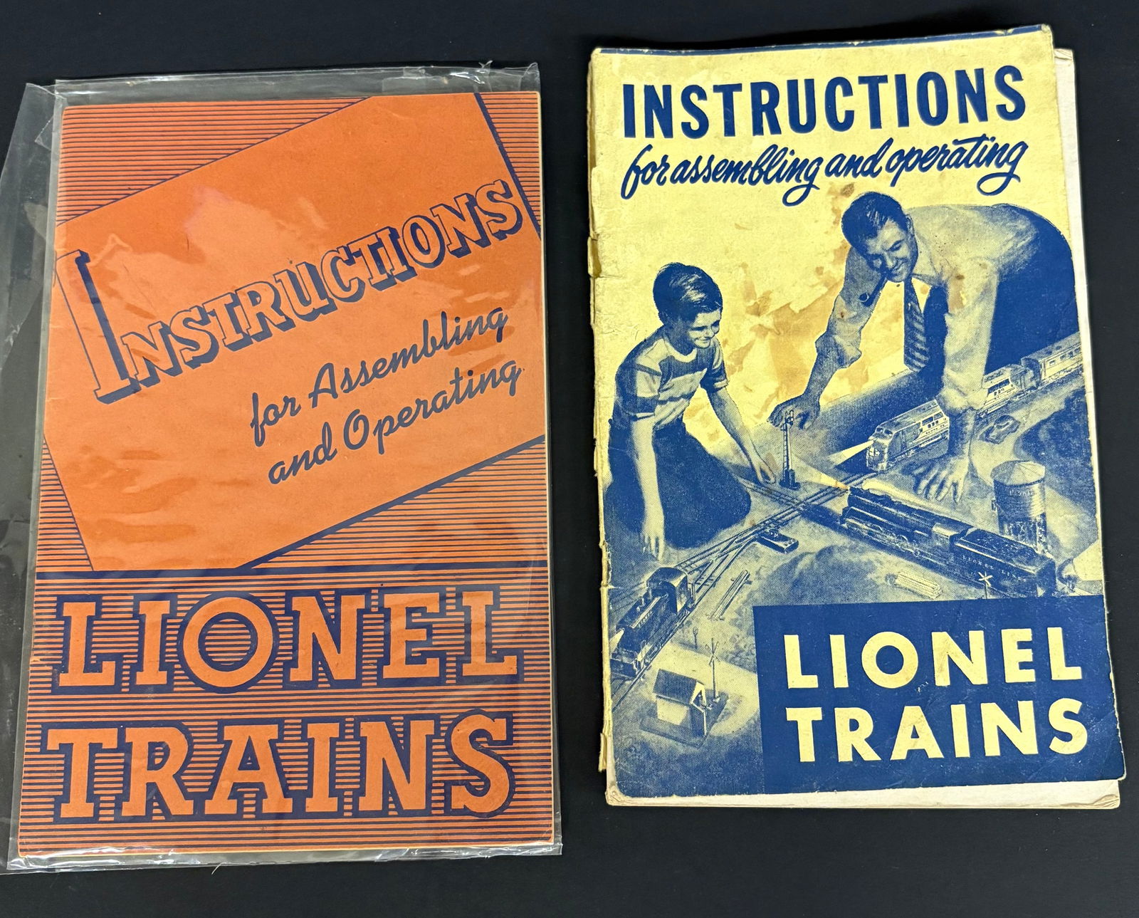 1941 And 1950 Lionel Trains Instruction Manuals 8.5" (1 of 8)