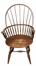 Windsor Sack Back Style Armchair With Original Finish 18"X22"X42"