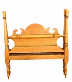 Early Maple Federal Style Bed