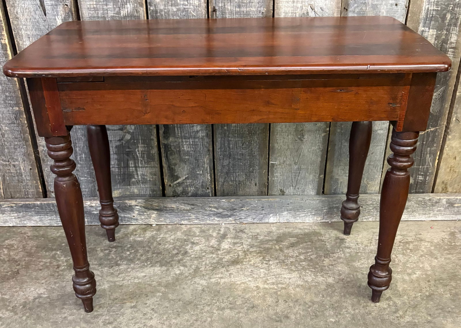 Victorian Mahogany Antique Writing Table 20.5"X37"X28.5" (1 of 8)