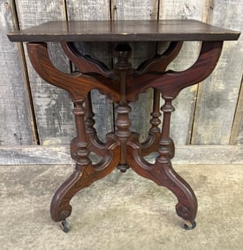 Antique Victorian Style Parlor Side Table 19.5"X23"X27.5"