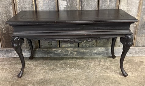 Victorian Carved Lift Top Bench 16"X38"X20.5"