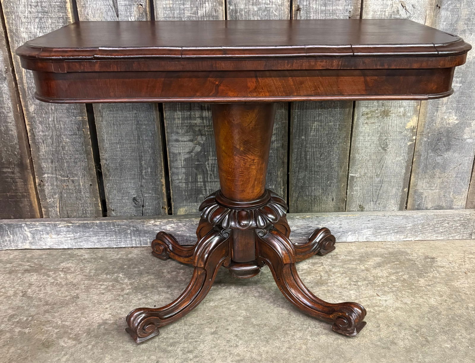 Victorian Rosewood Game Table 18"X36"X28" (1 of 9)