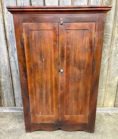 Early Primitive Jelly Cupboard 20"X42"X64"