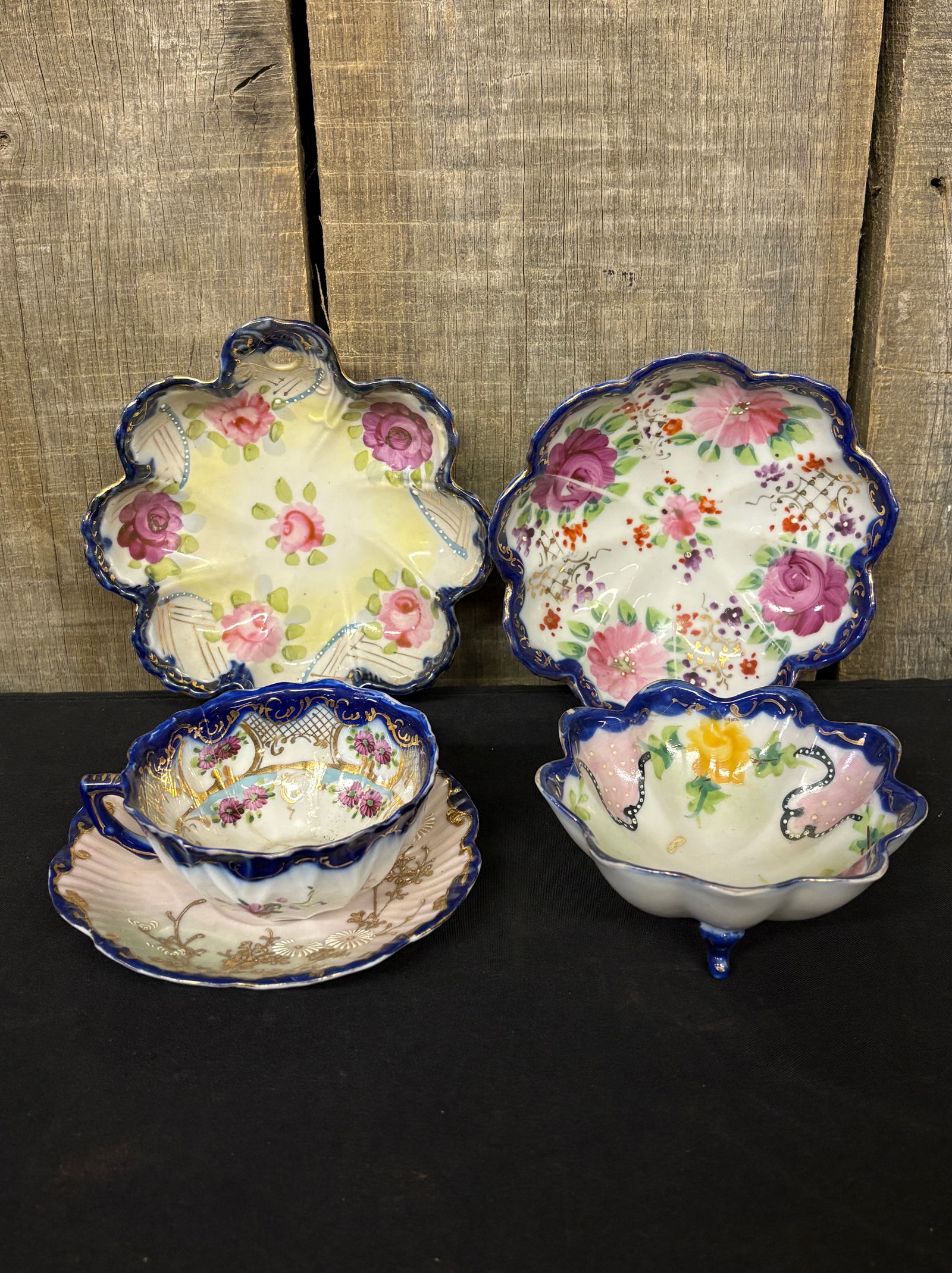 Lot Of Nippon Style Porcelain Bowls - Tableware 5.5"X5.5"X2.5": Lot Of Nippon Style Porcelain Bowls - Tableware 5.5"X5.5"X2.5"
