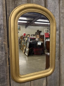 Mirror In Antique Golden Frame 19"X30"