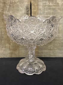 EAPG Gillinder - Sons - Daisy And Button Compote 8"X8"X8"