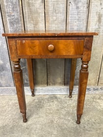Federal Style One Drawer Stand 18"X22"X29"