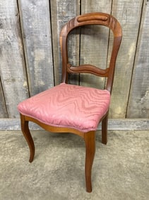 Antique Victorian Carved Chair 16"X17"X34"