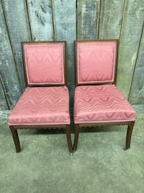 Pair Of Eastlake Victorian Chairs 18"X20"X33"