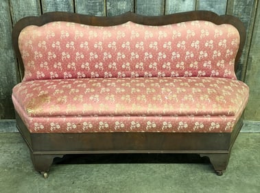 Antique American Empire Classical Sette 21"X60"X36"