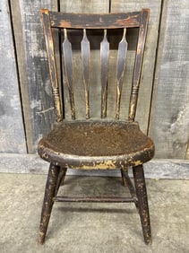 Antique Windsor Style Chair 15"X15"X30"