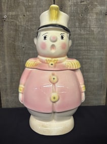 1950's Toy Soldier Cookie Jar 312 USA CARDINAL Pottery Co 5"X7"X13"