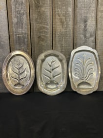 Antique Silver Plated Platters