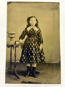 C. 1870's Early Tin Type Photograph