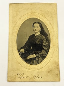 C. 1870's Early Tin Type Photograph