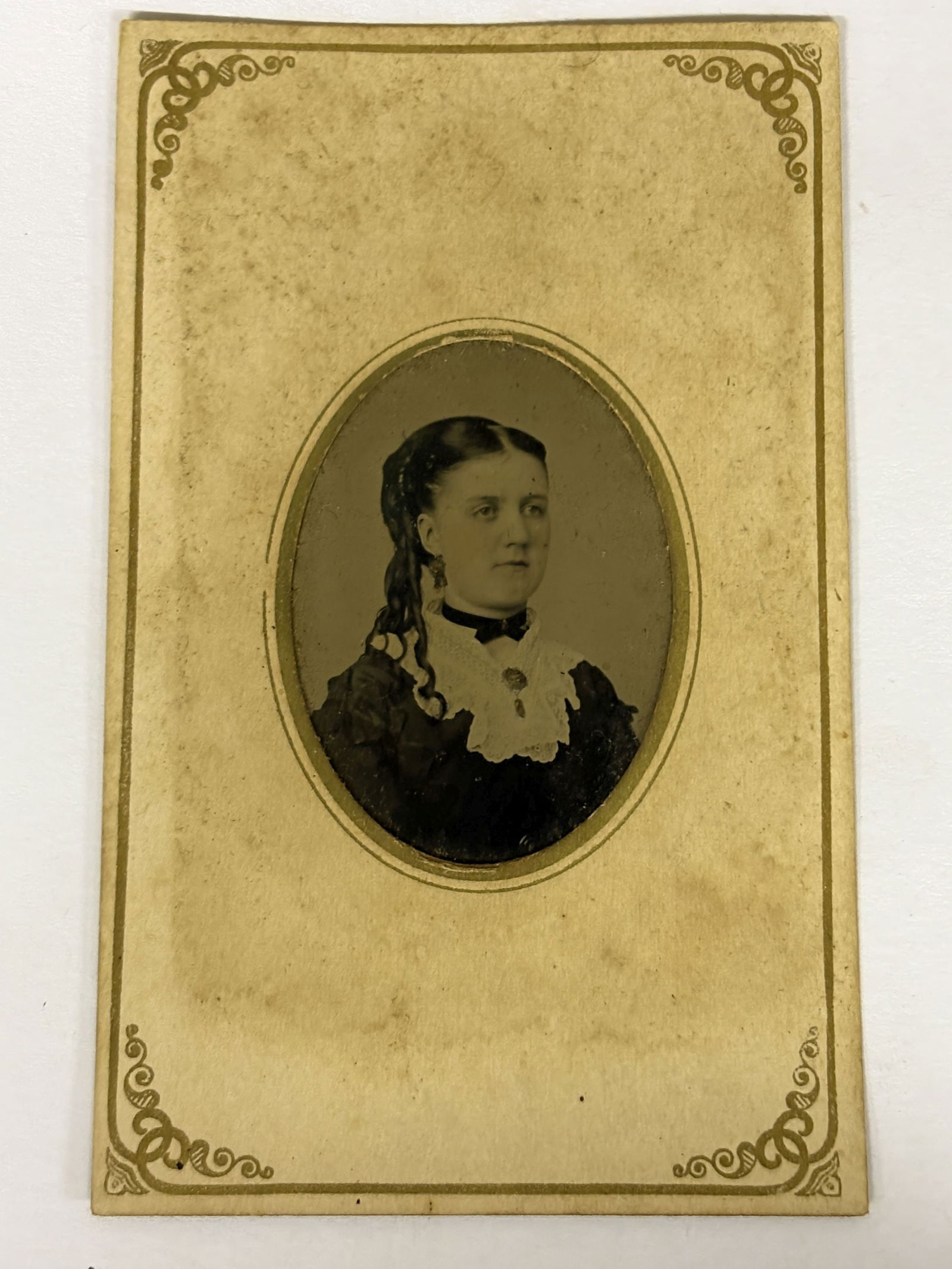 C. 1870's Early Tin Type Photograph (1 of 2)
