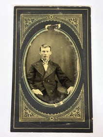 C. 1870's Early Tin Type Photograph