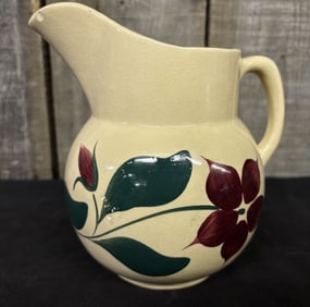 Watt Pottery Starflower Pitcher