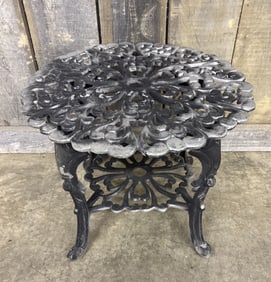 Antique Cast Iron Garden Table