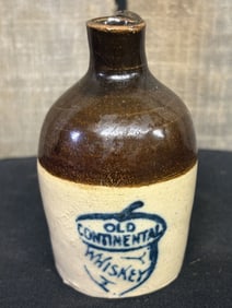 Miniature Old Continental Whiskey Crock Jug