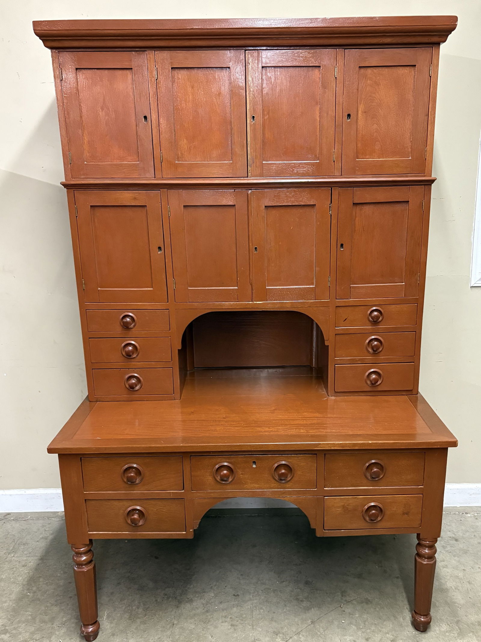 19th Century American Plantation Desk 30"X48"X75" (1 of 7)