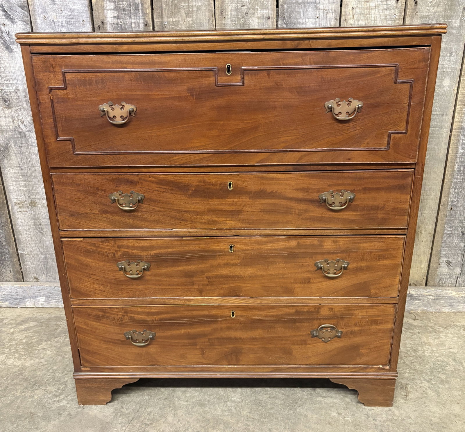 English Georgian Butler's Desk 20"X36"X40": English Georgian Butler's Desk 20"X36"X40"