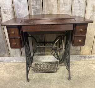 Oak Singer Treadle Sewing Machine Case