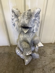 African Elephant Statue 11"X12"X20"