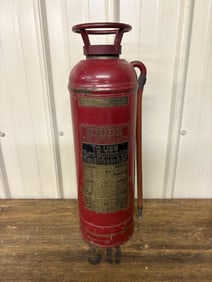 Early Kidde Fire Extinguisher 8"X8"X25"