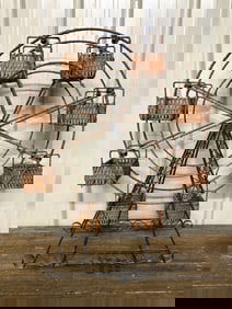 Vintage Ferris Wheel Display 10"X25"X32"