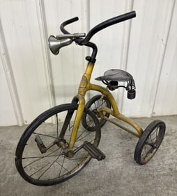 Vintage Colson "Fairy" Tricycle; For Display. 17"X25"X30"