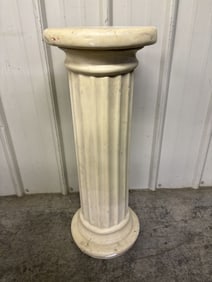 White Plaster Column 11"X11"X32"