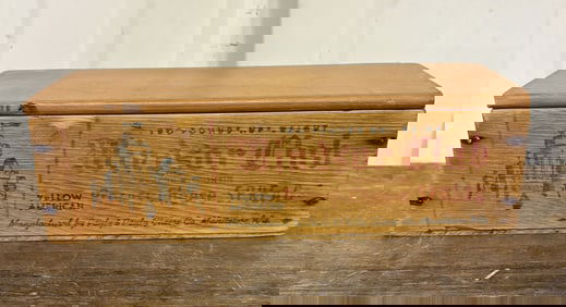 Vintage Windsor Club Cheese Box 3"X9"X3"