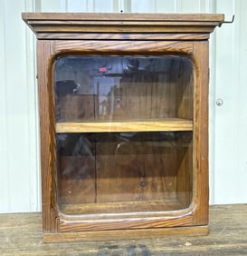 Antique Apothecary - Wooden Display Cabinet 9"X14"X18"