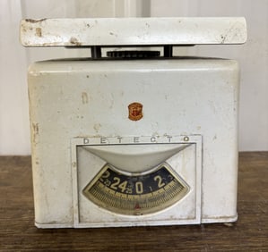 Vintage Metal Detecto Scale 6"X7"X7"