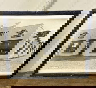 Vintage Farmer's Supply Co. Photo 11"X9": Vintage Farmer's Supply Co. Photo 11"X9"